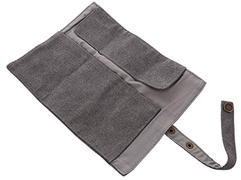 ULTECHNOVO Uhren-aufbewahrungsbeutel Faltbarer Reise-organizer-rolle Aufbewahrungstasche Für Uhrenarmbänder Robustes Canvas-material Passt in Reisetasche