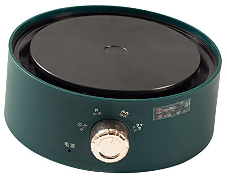 LeGDOr Portable Induction Cooktop, 360 Degree Vertical Fast Heating Cookwares for Home Coffee Tea Water (220V) (Green)