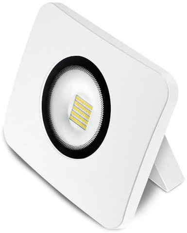Brightium Proiettore LED di illuminazione fuso bianco da 70 W. Ideale per illuminare ampi spazi con efficienza energetica e alta luminosità. Perfetto per interni ed esterni.