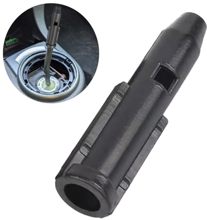 Juttzzei Pommeau de Levier de Vitesse, Adaptateur pour Peugeot 106 107 206 207 301 306 307 2008 406 508 Citroen C1 C2 C3 C4, Manche en Plastique Noir