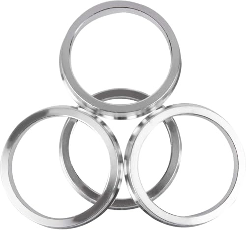 YIBO Kit de 4pcs Centradores de Llantas de Aluminio (Y-A-(57,1-60,1))