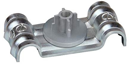 Celo Metallclip DFT 6 doppelt Rohrschellen, Kabelschellen feuerbeständig, Stahl verzinkt - 100 Stück