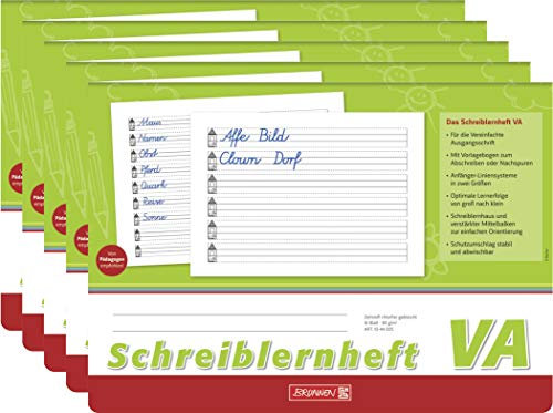 Brunnen Schreiblernheft (5, Lineatur VA)