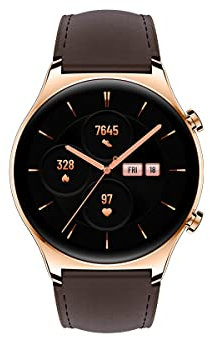 HONOR Smartwatch Watch GS3 Orologio Intelligente, Touch Screen AMOLED 1.43 Pollici, Fino a 14 Giorni di Autonomia, Colore Classic Gold, Normale