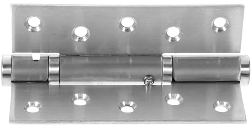 Tofficu Automatic Door Closing Hinge 5 Inch Stainless Steel Self Closing Spring Loaded Door Hinge for Apartments Corridors Stairways with Door Mechanism