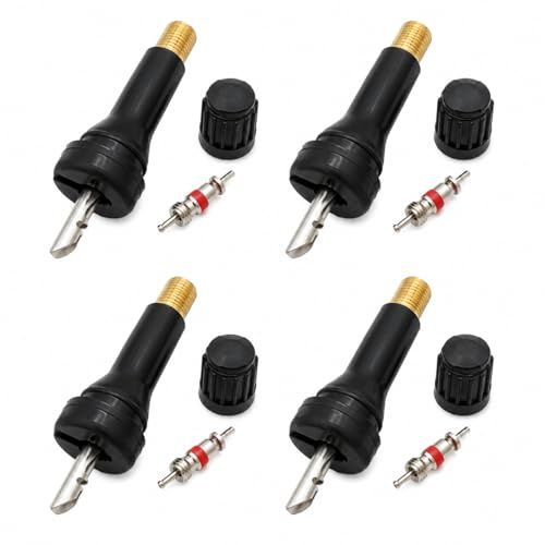 APUKESE Reifendrucksensor-Ventil (Pack 4) für Renault und Nissan, passt auf den Original-Sensor, maximale Einsparungen durch den Sensor