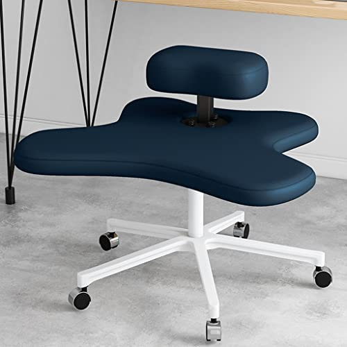 Kniestuhl, ergonomischer Sitz, fünf Zinken mit Rollenstützbeinen, höhenverstellbarer Hocker zur Verbesserung und Korrektur der Körperhaltung, geeignet für den Einsatz im Heimbüro, mehrere Farbopti