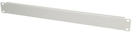 Extralink 1U 19 Panel Ciego, Cubierta para armarios Rack, Fabricado en Aluminio, Mejora el Rendimiento de los Equipos, Gris