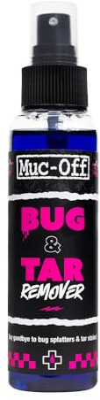 Muc-Off Eliminador de insectos y alquitrán de acción rápida para uso en viseras de casco y carrocería de vehículos, 100 ml