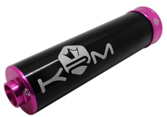 Endschalldämpfer KRM 70-90 schwarz/pink