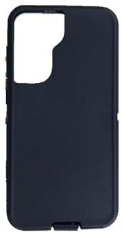 Replacement TPE Rubber Outer Skin Compatible with Otterbox Defender Series Case for Samsung Galaxy S21 Black