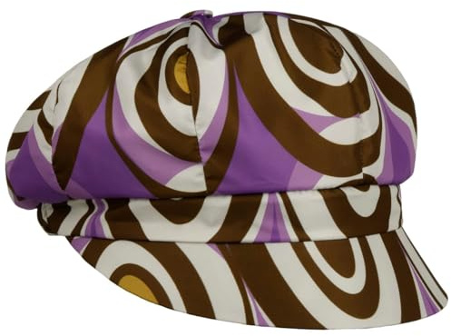 Lipodo Ballonmütze Damen Mehrfarbig Voluminöse Krone Made in Italy Wasserabweisend Frühjahr Sommer lila One Size
