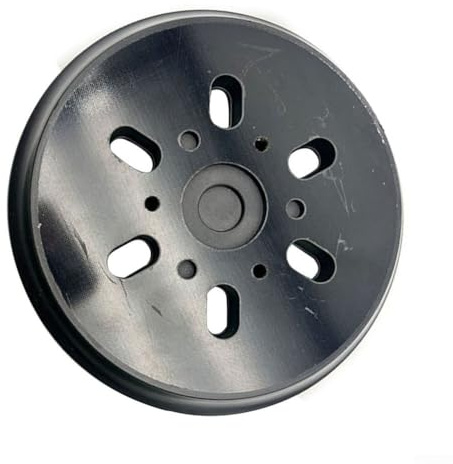 6 Inch 6 Hole Sander Backing Pad Replacement Disc Base Round Hook & Loop Sanding Backing Plates for Sanders(B)