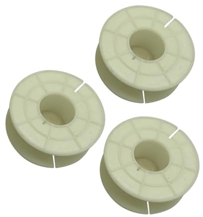 NIYANGLE 3pcs Copper Wire Distribution Rack Large Coil Audio Cable Carrier Portable Cord Storage Reel White