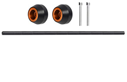 Sturzpads Motorrad Für S┐UZUKI GSX-R1000 GSXR1000 GSXR GSX-R 1000 2005-2006 Vorder- und Hinterachsgleiter Gabelradschutz(Orange,Rear)
