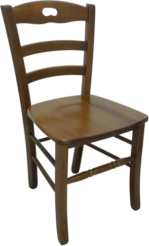 Generico Ordine min. 2 pz di sedia poltrona paesana in legno massello noce casa ristorante