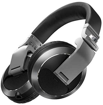 Pioneer HDJ-X7 Silver Circumaural - Headphones Cuffie Professionali per DJ