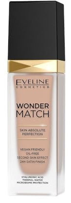 Eveline Cosmetics Wonder Match - Primer viso di lusso, 30 ml, n. 15 Natural