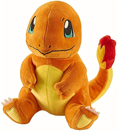 Pokémon Selection Figures en Peluche | 20 cm Animal en Peluche, Peluche:Salamèche Assis