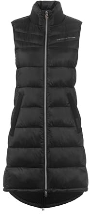 Cavallo GELLA Lange Steppweste Black Sportswear HW 2023, Größe:34