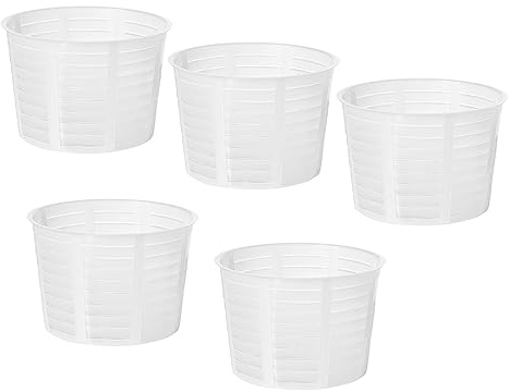 5 x Cheese Mould 8.2 x 6.8cm - Variations | Plastic Cheese Form | Basket for Cheese