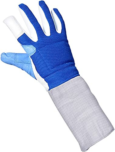 JUFKGBAR Handschuhe Fechthandschuhe für Degen, Florett und Säbel, Fechtkampf- und Kampftrainingshandschuhe, professionelle Fechtausrüstung für Fechter-Left Hand||XL