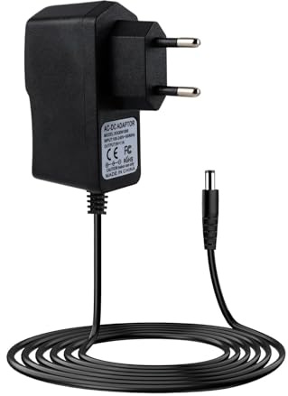 9V Gitarre Pedal Netzteil Adapter für Pedal Effekte E-Gitarre Universal | Außen Positiv und Innen Negativ Adapter Kompatibel mit Boss Behringer Donner für Stompbox Wandladegerät