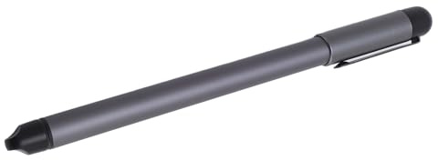 Bewinner Lápiz óptico para Libros Eléctricos, Sensibilidad a la Presión 4096, Diseño Ergonómico de Aleación de Aluminio, Agarre Cómodo, Gris, Requiere Batería AAAA