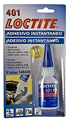 Adhésif instantaneo Loctite Loctite 401 404911 20 gr