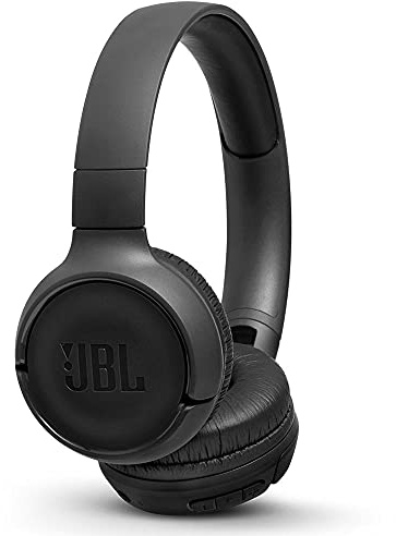 JBL Tune500BT On-Ear Bluetooth-Kopfhörer in Schwarz – Faltbarer, kabelloser Ohrhörer mit integriertem Headset – Musik Streaming bis zu 16 Stunden mit nur einer Akku-Ladung
