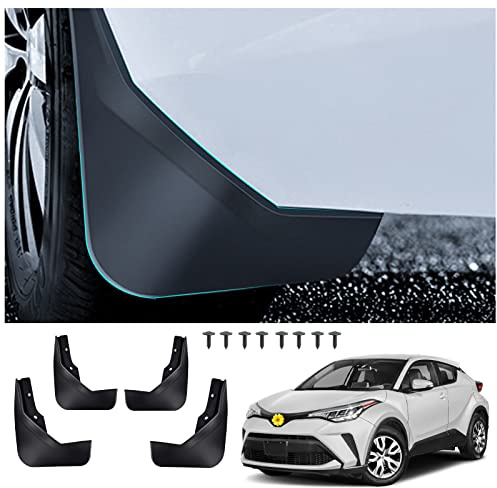 [4 pezzi] CDEFG per C-HR CHR Parafango Fango Paraschizzi Protezione da Spruzzi d' acqua Piastra Paraspruzzi Parafanghi Auto Accessori