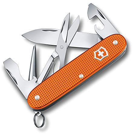 Victorinox Pioneer X Alox Limited Edition 2021, coltello tascabile in edizione limitata, colore arancione tigre, 0.8231.L21