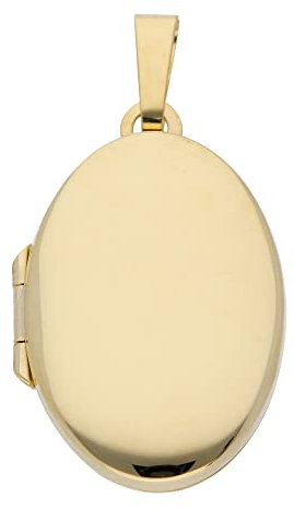 Damen Gold Schmuck 333 Gold Medaillon Anhänger