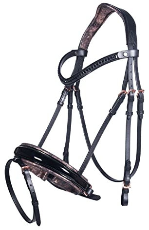 HKM Sofia Trense Schwarz/Rosegold Warmblut