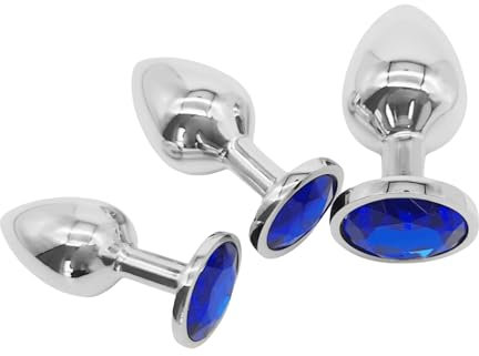 Plug Anali, Plug Anale Dildo Sex Toys Massaggio alla Prostata, Punto G e Masturbazione Plug Dilatatore Anale per Donne e Uomini