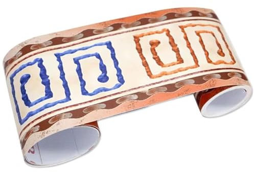 TsoLay Wallpaper Border Waterproof PVC Self Adhesive Waterproof Wall Border Decor Sticker Badezimmer Wohnzimmer Küche Dekorative Bordüre