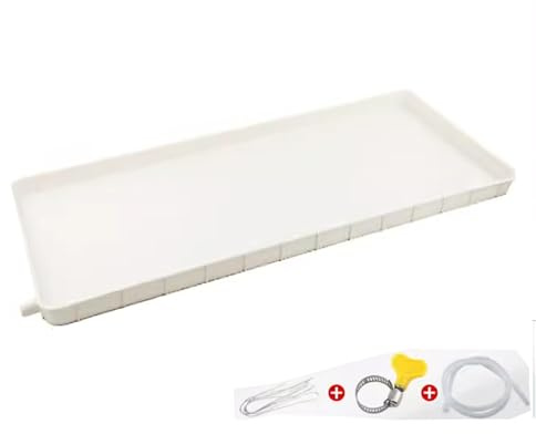 Vaschetta Raccolta Condensa Condizionatore con Tubi di Scarico e Kit di Installazione