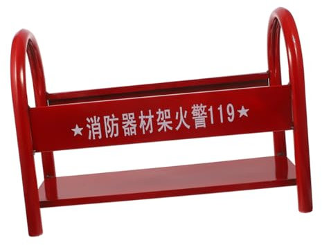 Zerodeko Supporto Per Estintore Con Base Rinforzata Soluzione Di Stoccaggio Per 2 Estintori Organizer Per Ferro