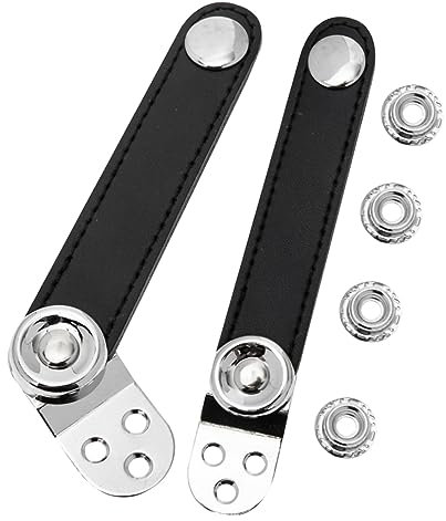 JOINPAYA 2stücke Akkordeonriemen Aus Rindsleder Und Stahl Für Balgfixierung Und Bequemes Tragen Mit Balgverlängerungsgurten Für Verschiedene Instrumente