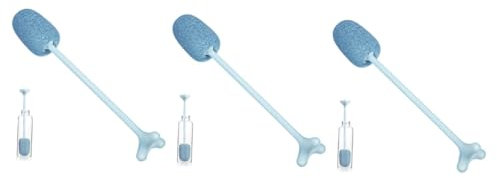 Ipetboom 3pièces Brosse Éponge Longue pour Nettoyage De Bouteilles Et Vaisselle Outil Pratique pour Cuisine Et Accessoires De Table