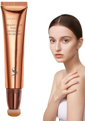 Bâton de fard à joues pour les joues, bâton de contour de nez - Blush Beauty Wand Multipurpose Contouring Pen | Stick de contour liquide à fard à joues à joueur facial compact pour les