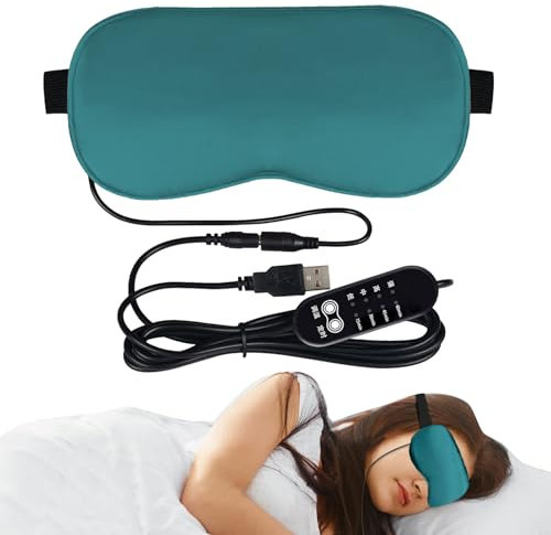 Eye Warming Pillow - HOT COMPRESS PRESS CHERAL EYES ELECTRIC CHAMINAGE ORLUME FOR DRESS WITH ADJUSTABLE | Straps and Temperature, Eye Warmth for the Eye
