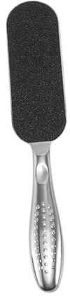PACKOVE Exfoliante para Pies de Acero Inoxidable Doble Cara, Diseño Ergonómico para Eliminar Callos, Adecuado para Uso Profesional Casa Varios estilos