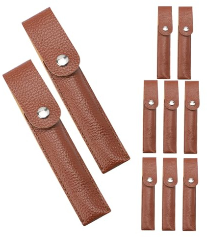 UPKOCH 10 Pièces Pochette de Rangement pour Pince à Épiler Extensions de Cils Étui de Voyage pour Pinces à Épiler Sac Organisateur Vide