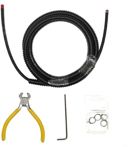 GANCEI Tubo per pulitore a vapore con maniglia di controllo, tubo di ricambio grigio, 4.322-048.3/43220483, facile da installare (1 tubo per vapore)