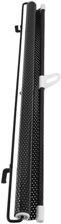 HONITANO Copertura Telescopica per WC Intelligente Supporto a Ventosa, Schermo Protettivo Antispruzzo Regolabile 50x125 Cm per Bagno e Doccia Domestici
