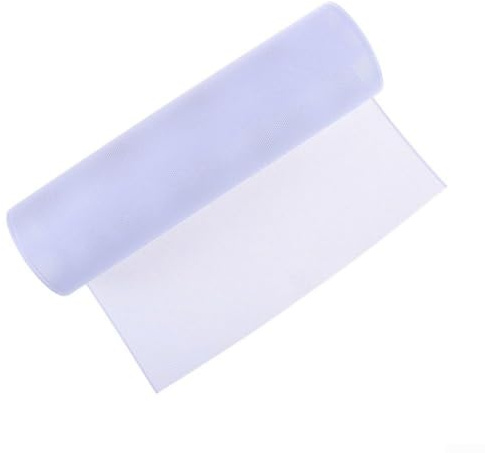 PVC-Netz-Filterblatt für PC-Gehäuselüfter, Kühler mit ultrafeinem Staubschutz, Netzabdeckung in Schwarz oder Weiß, Größe 30 x 100 cm (weiß, 30 x 100 cm)