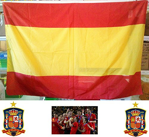 Drapeau de la Coupe du Monde 2018 en Espagne, 140 x 100 cm