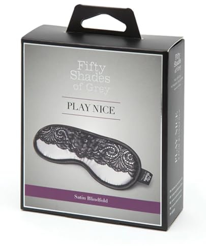 Fifty Shades of Grey Erotische Funartikel-Sets Grau/Schwarz