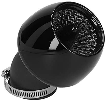 Filtre à Air de Remplacement de Moto pour Tous les Véhicules avec Tuyau de 28 à 48 Mm de Diamètre Intérieur, Filtre à Air Universel pour Motos à Tuyau de 28 à 48 Mm de Diamètre Intérieur - Noir